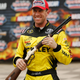 Best pole position trophy ever? Best pole position trophy ever. Photo credit: Getty Images